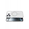 Joko Apple iPhone 16 Pro Max Bruma Magsafe Kapak - Gümüş