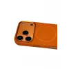 Joko Apple iPhone 17 Pro Luno Deri Magsafe Kapak - Turuncu