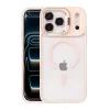 Joko Apple iPhone 17 Pro Max Remim Lensli Magsafe Standlı Kapak - Pembe