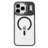Joko Apple iPhone 17 Pro Max Remim Lensli Magsafe Standlı Kapak - Siyah
