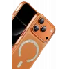 Joko Apple iPhone 17 Pro Max Tash Diamond Magsafe Kapak - Turuncu