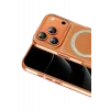 Joko Apple iPhone 17 Pro Tash Diamond Magsafe Kapak - Turuncu