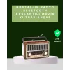 Kablosuz Bluetooth Hoparlör ve FM Radyo
