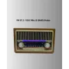 Kablosuz Bluetooth Hoparlör ve FM Radyo