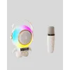 Kablosuz Mikrofonlu Astronot Tasarım Bluetooth Speaker Karaoke