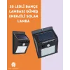 Kablosuz Solar LED Lamba | Bahçe, Veranda, Merdiven Işığı, Otomatik Aç-Kapa Sensörlü
