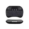 Kablosuz Türkçe Q Klavye RGB Işıklı Televizyon Ps3 Dokunmatik Mouse