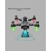 Katlanabilir Drone 1080P Kamera 0-100m Uçuş Mesafeli