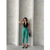 Kemerli havuç pantolon