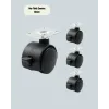 Kilitli Mini Tekerlek Ayak 4 cm 4’lü Set