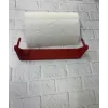 Kırmızı Peçete Askısı Mutfak Duvar Tipi Peçetelik Organizer