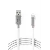 Konfulon S48 Lightning Kablo iphone Uyumlu 1M 3A - Beyaz