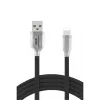 Konfulon S48 Lightning Kablo iphone Uyumlu 1M 3A - Siyah