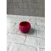 Mini Mor Dekoratif Saksı 5 cm Modern Masaüstü Bitki Saksısı