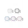 Movenchy Airpods Pro 2 (2.nesil) Shiny Şeffaf Kılıf - Pembe