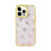 Newface Apple iPhone 14 Lumi Desenli Kapak - Sarı