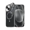 Newface Apple iPhone 15 Plus Live Diamond Magsafe Kapak - Siyah