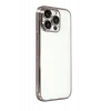 Newface Apple iPhone 15 Pro Max Razer Lensli Silikon - Titan Gri