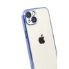 Newface Apple iPhone 15 Razer Lensli Silikon - Açık Mavi