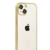 Newface Apple iPhone 15 Razer Lensli Silikon - Gold