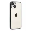 Newface Apple iPhone 15 Razer Lensli Silikon - Siyah