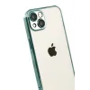 Newface Apple iPhone 15 Razer Lensli Silikon - Yeşil