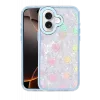 Newface Apple iPhone 16 Lumi Desenli Kapak - Mavi