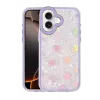 Newface Apple iPhone 16 Lumi Desenli Kapak - Mor