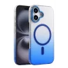 Newface Apple iPhone 16 Plus Glossy Magsafe Kapak - Mavi