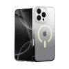 Newface Apple iPhone 16 Pro Max Pummel Shiny Magsafe Kapak - Siyah
