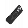 Newface Apple iPhone 16 Pro Max Regal Magsafe Standlı Kapak - Siyah