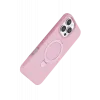 Newface Apple iPhone 16 Pro Regal Magsafe Standlı Kapak - Açık Pembe