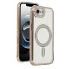 Newface Apple iPhone 16E Joke Simli Magneticsafe Kılıf - Gold