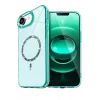 Newface Apple iPhone 16E Live Diamond Magsafe Kapak - Yeşil