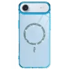 Newface Apple iPhone 17 Air Live Diamond Magsafe Kapak - Mavi