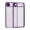 Newface Apple iPhone 17 Air Razer Lensli Silikon - Açık Mor