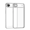 Newface Apple iPhone 17 Air Razer Lensli Silikon - Gümüş