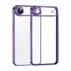 Newface Apple iPhone 17 Air Razer Lensli Silikon - Mor