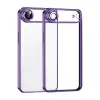 Newface Apple iPhone 17 Air Razer Lensli Silikon - Mor