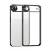 Newface Apple iPhone 17 Air Razer Lensli Silikon - Siyah