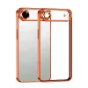 Newface Apple iPhone 17 Air Razer Lensli Silikon - Turuncu