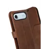 Newface Apple iPhone 17 Air Trend S Plus Kapaklı Kılıf - Taba