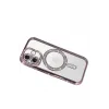 Newface Apple iPhone 17 Joke Simli Magneticsafe Kılıf - Pembe