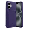 Newface Apple iPhone 17 Kelvin Kartvizitli Silikon - Derin Mor