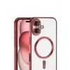 Newface Apple iPhone 17 Kross Magneticsafe Kapak - Kırmızı
