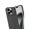 Newface Apple iPhone 17 Pro Auto Focus Karbon Kapak - Gri