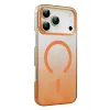 Newface Apple iPhone 17 Pro Glossy Magsafe Kapak - Turuncu