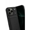 Newface Apple iPhone 17 Pro Kelvin Kartvizitli Silikon - Siyah