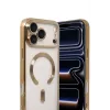 Newface Apple iPhone 17 Pro Kross Magneticsafe Kapak - Gold
