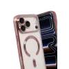 Newface Apple iPhone 17 Pro Kross Magneticsafe Kapak - Rose